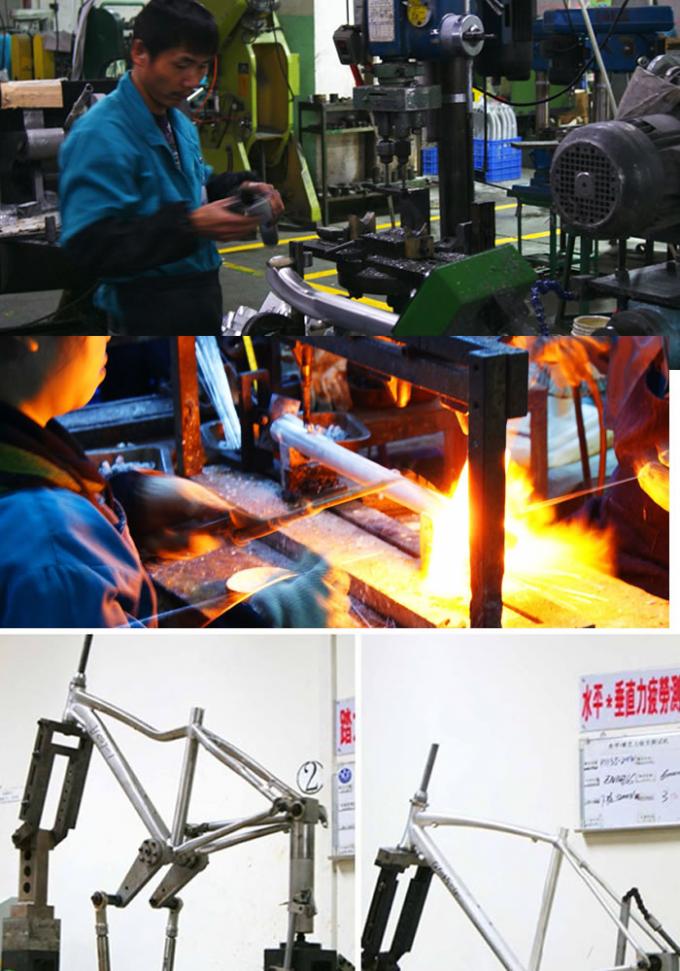 Diseño de encargo de la pintura del rastro del mediados de la impulsión marco eléctrico de aluminio de la bici