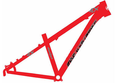 China la aleación de aluminio del color rojo del marco de la bici del salto 4x de la suciedad 26er 6061 modificó la pintura para requisitos particulares proveedor