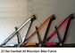 Los marcos rojos/anaranjados de la bici de Hardtail Mtb, 27,5 avanzan lentamente el marco de la bici de la aleación de aluminio proveedor