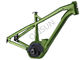 Suspensión completa eléctrica de aluminio verde del marco XC Hardtail de la bici de 27,5 pulgadas proveedor