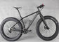 Pintura modificada para requisitos particulares marco gordo completo negro de la bici de la fibra de carbono para la bici de la nieve proveedor